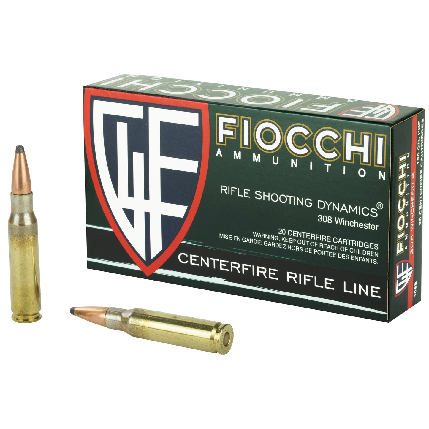 FIOCCHI 308WIN 150GR PSP 20RD