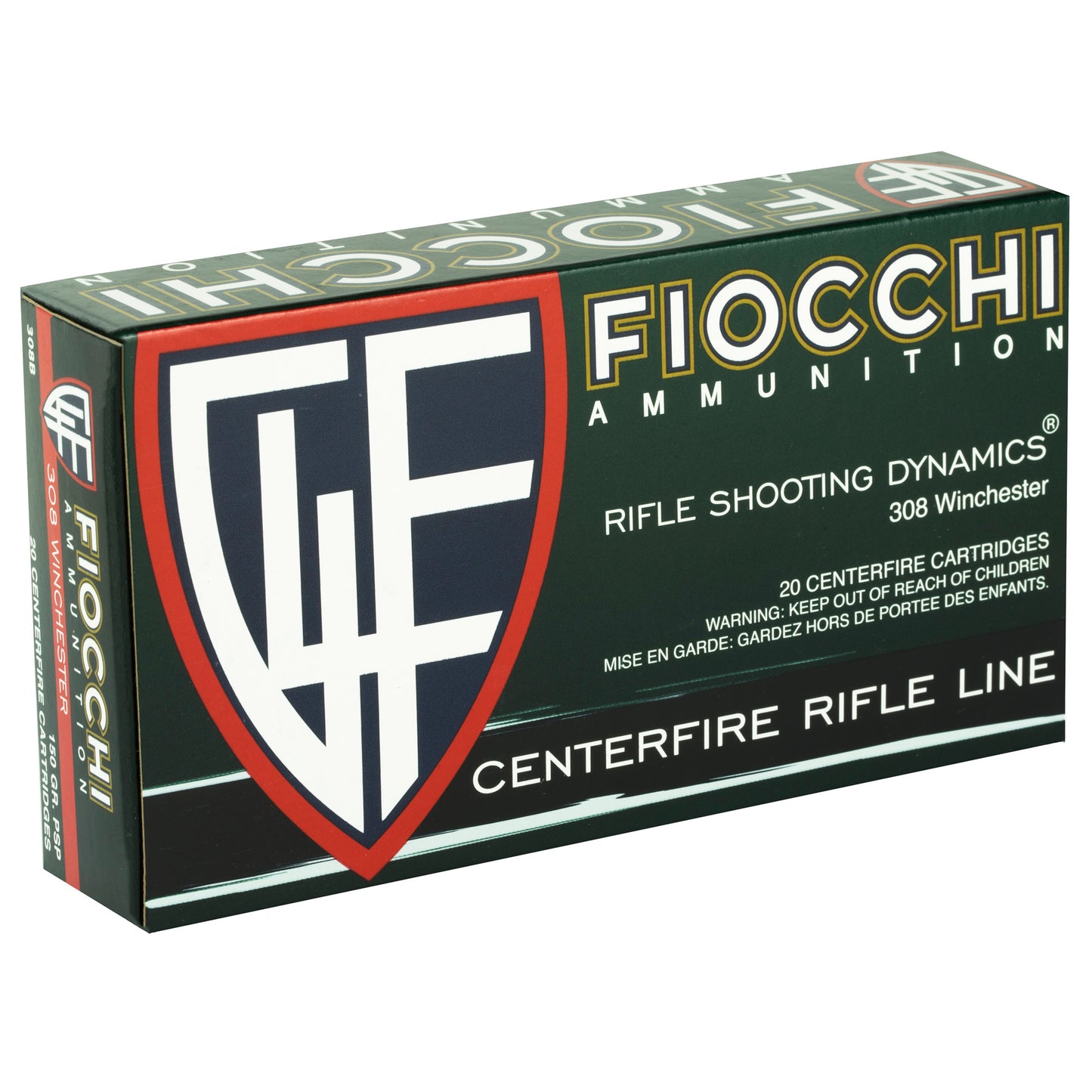 FIOCCHI 308WIN 150GR PSP 20RD