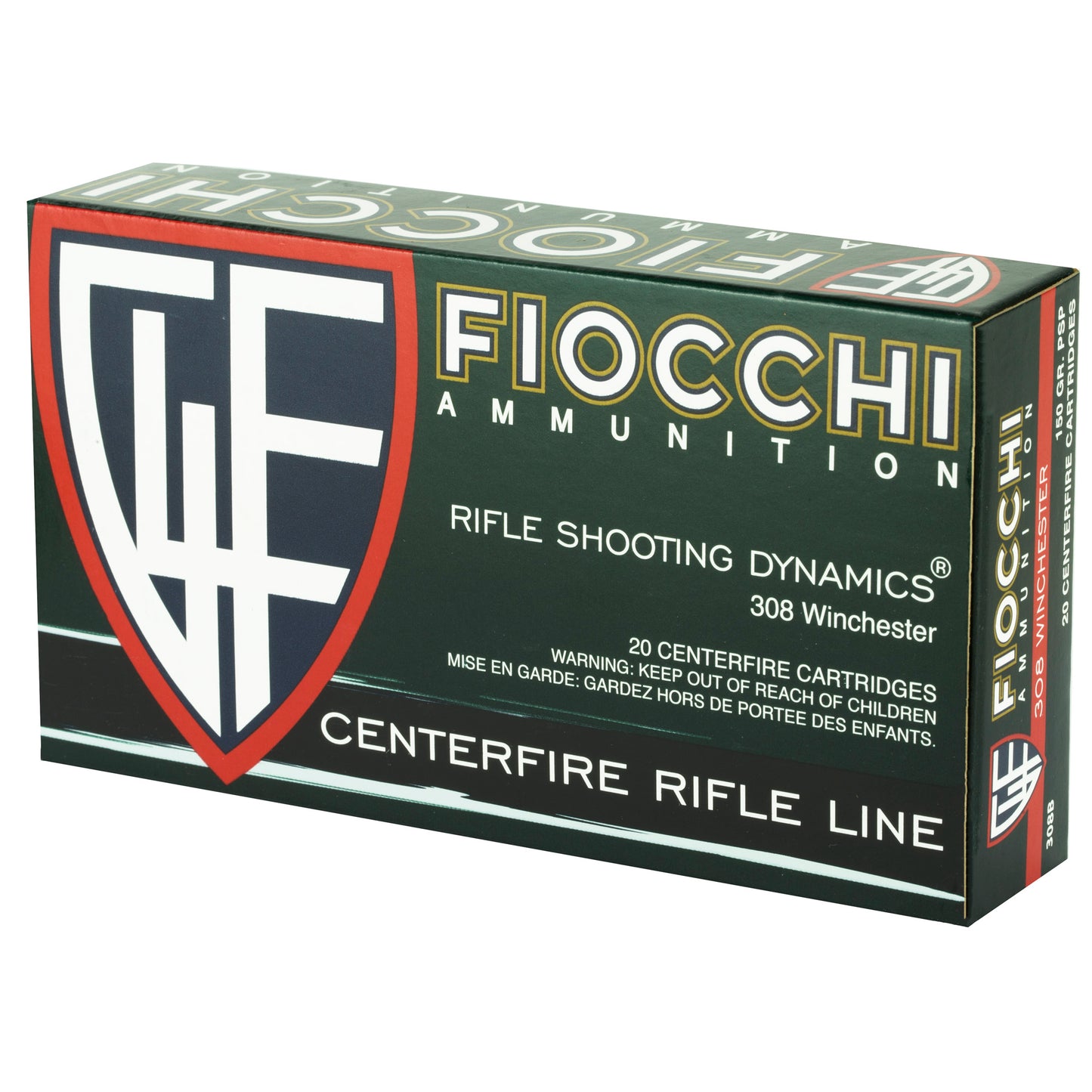 FIOCCHI 308WIN 150GR PSP 20RD