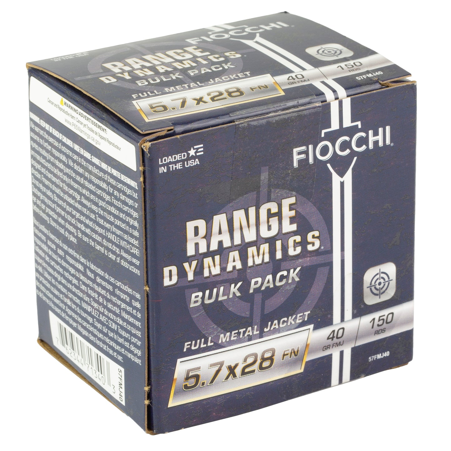 FIOCCHI RD 5.7X28MM 40GR FMJ 150RD