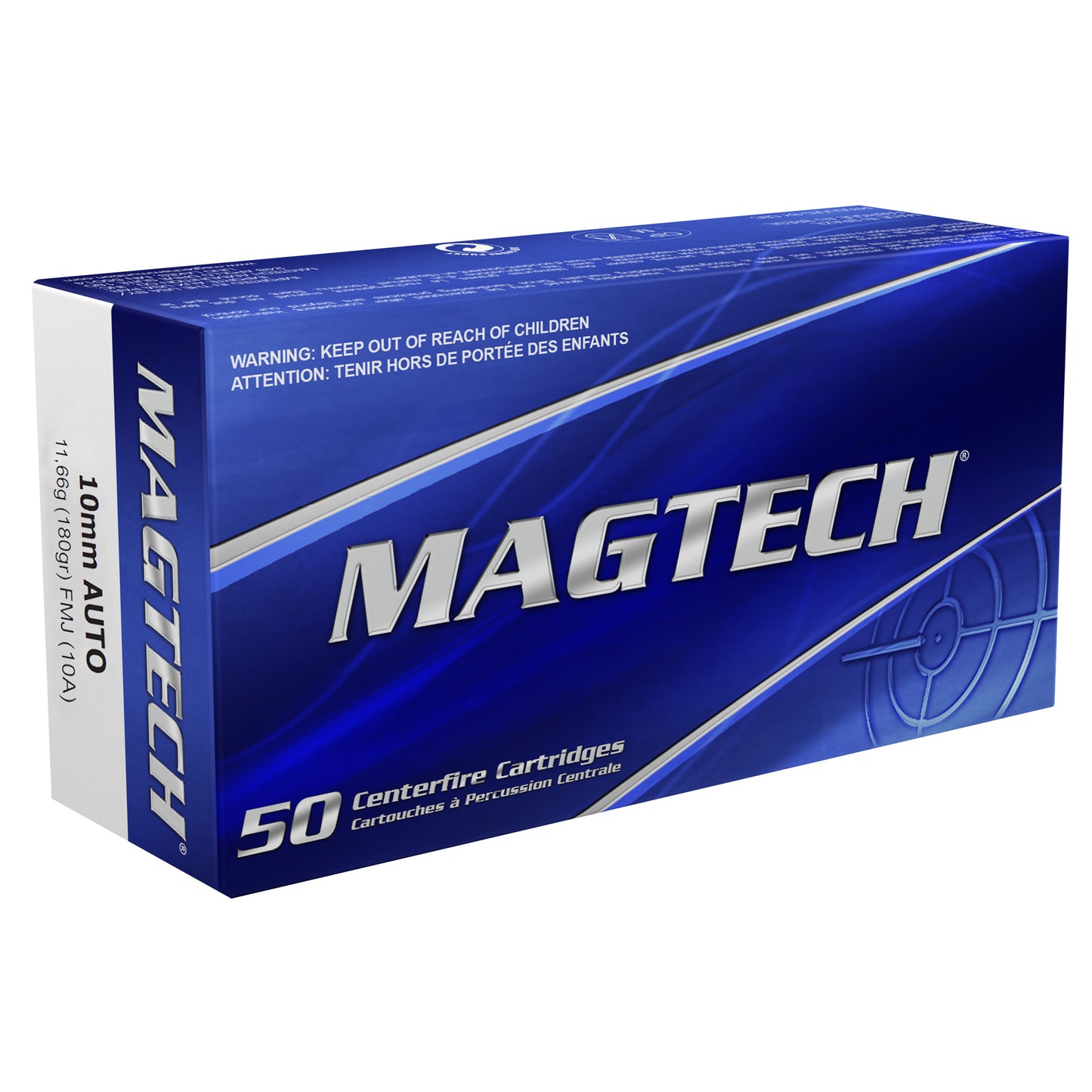 MAGTECH 10MM 180GR FMJ 50RD
