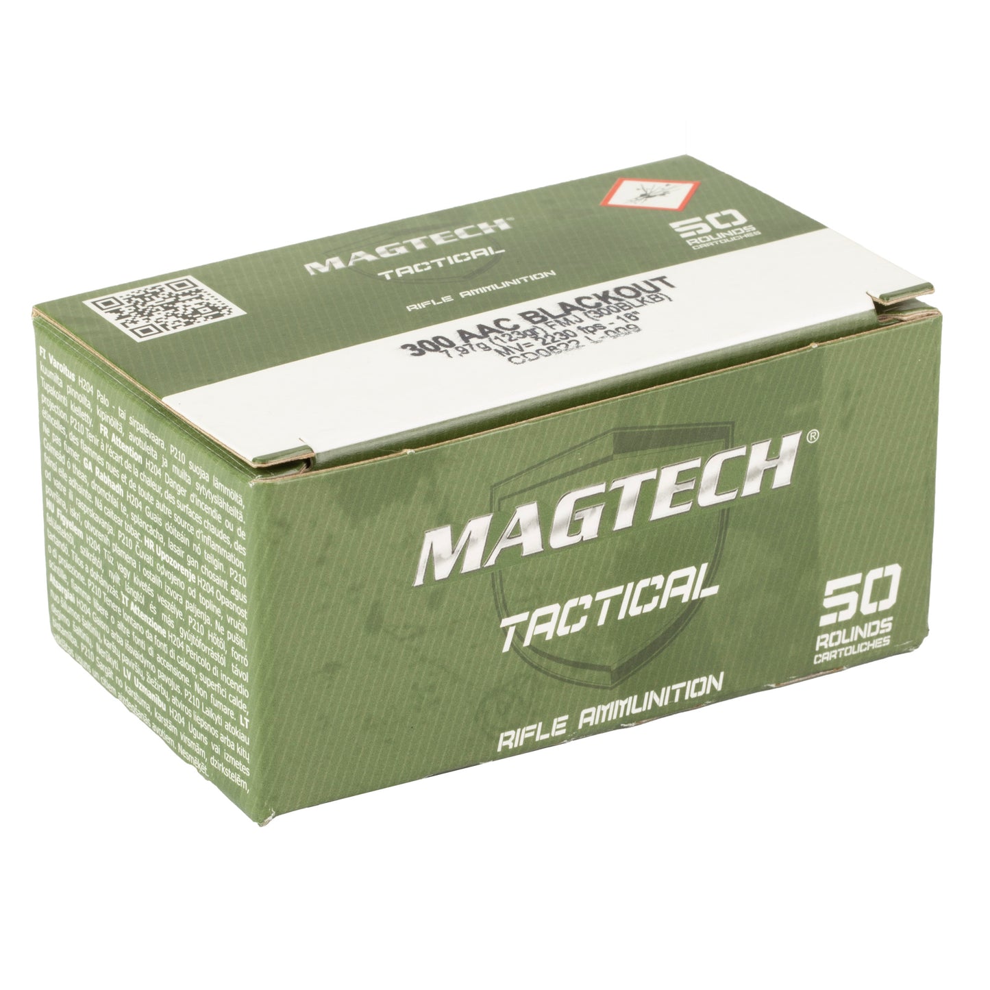 MAGTECH 300BLK 123GR FMJ 50RD