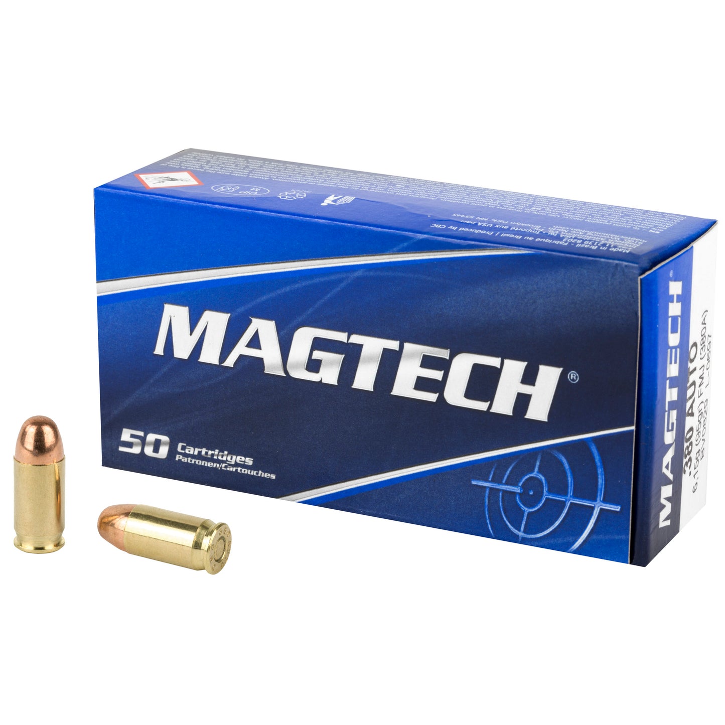MAGTECH 380ACP 95GR FMJ 50RD