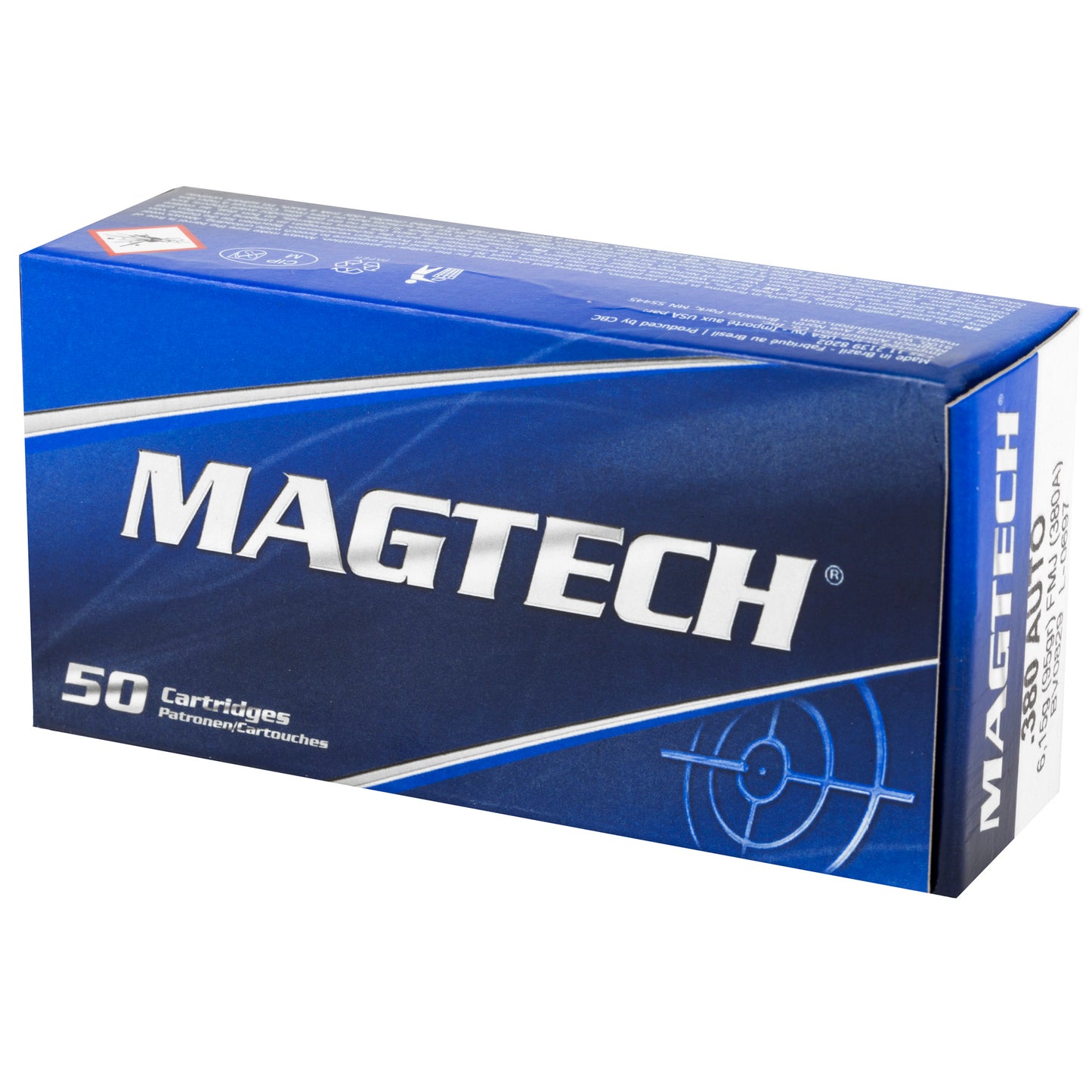 MAGTECH 380ACP 95GR FMJ 50RD