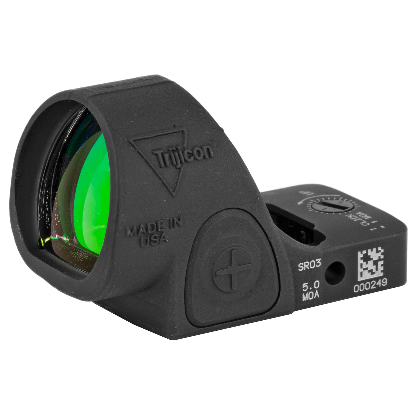 TRIJICON SRO ADJUST LED RED DOT (5 MOA) BLACK