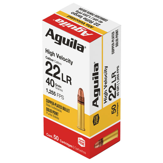 Aguila .22LR 40GR Hi-Velo 50RD