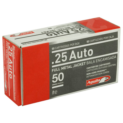 Aguila Ammunition 25 ACP 50GR FMJ 50RD
