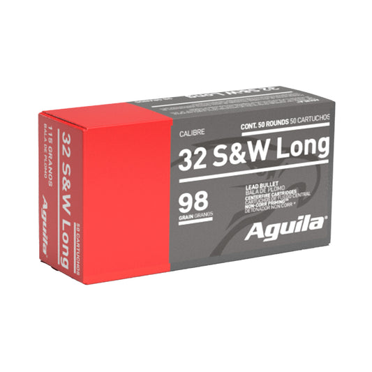 Aguila Ammunition 32 S&W Long 98GR SP 50RD