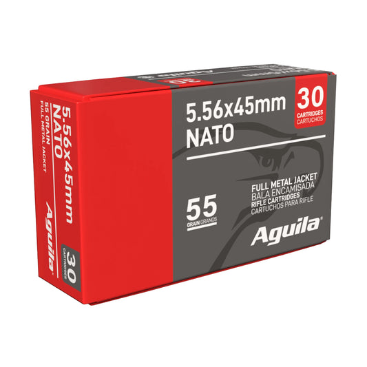 Aguila Ammunition 556NATO 55GR FMJ 30RD