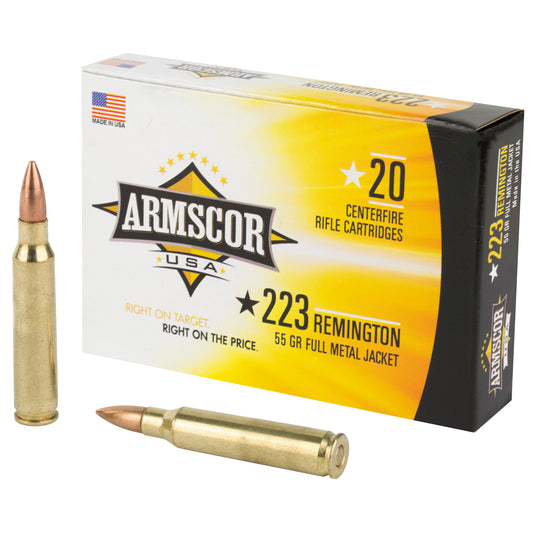 Armscor 223 Rem 55GR FMJ 20RD