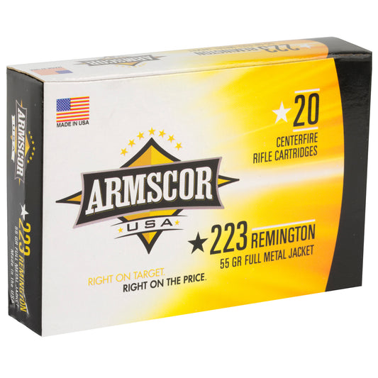 Armscor 223 Rem 55GR FMJ 20RD