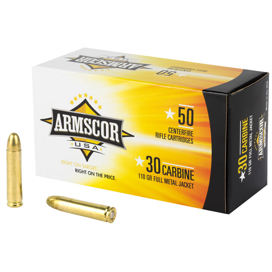ARMSCOR 30CARB 110GR FMJ 50RD