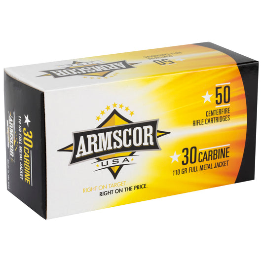 ARMSCOR 30CARB 110GR FMJ 50RD