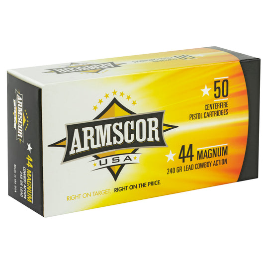 Armscor 44MAG 240GR Semi Wadcutter 50RD