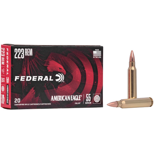 Federal 223REM 55GR FMJ 20RD