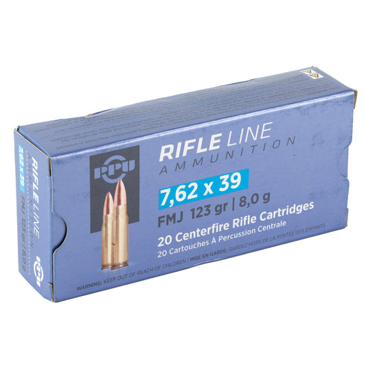 PPU 7.62X39 FMJ 123GR 20RD