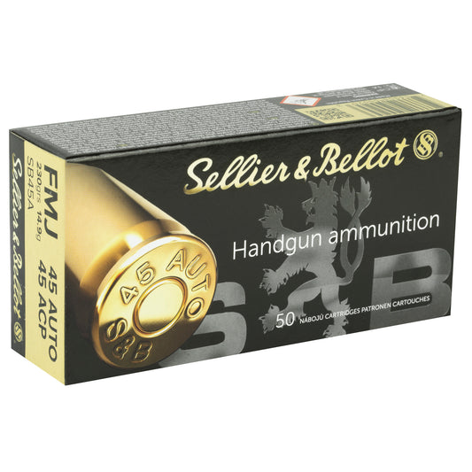 S&B 45ACP 230GR FMJ 50RD