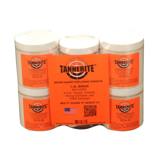 Tannerite Half Brick Target, 1/2 Pound 4 Pack