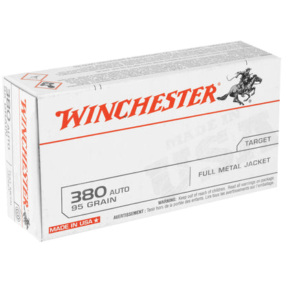WIN USA 380ACP 95GR FMJ 50RD