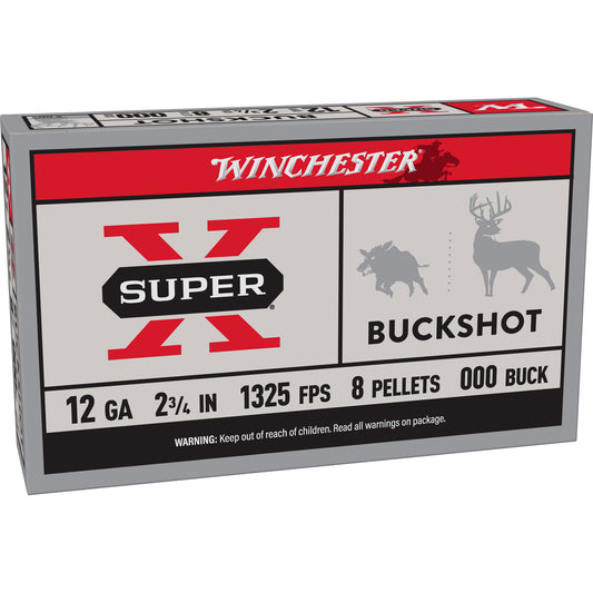 Winchester Super-X 12 Gauge Buckshot 5RD